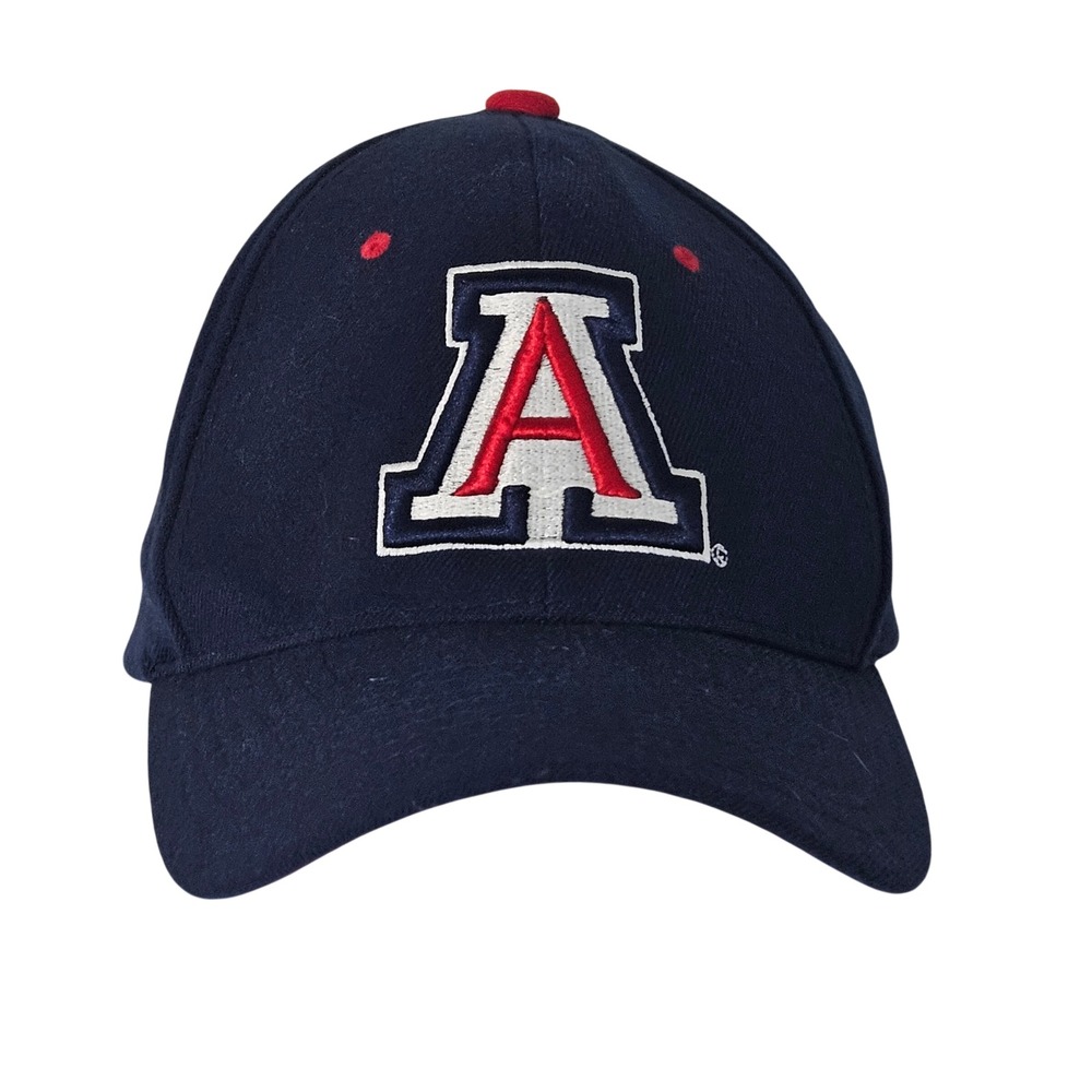 Zephyr Arizona Wildcats Hat M/L Navy Blue Z-Fit Embroidered Baseball Cap